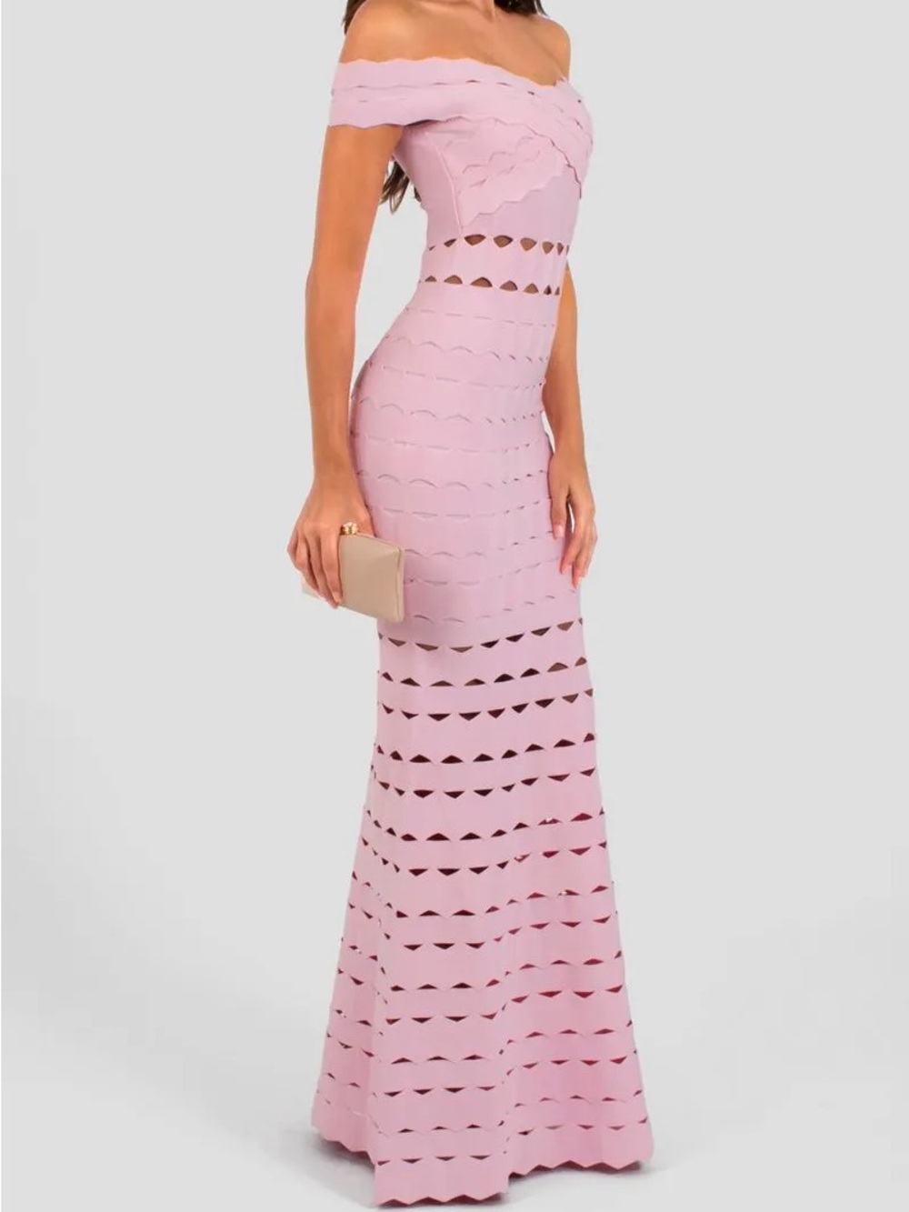 Bandage mermaid dress - laser cut